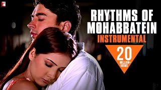 Rhythms of Mohabbatein Instrumental  Uday Jugal Jimmy Shamita Kim Preeti  JatinLalit [upl. by Ribaudo]