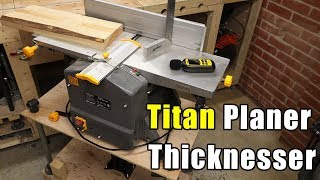 Reviewing the Titan Planer Thicknesser after over 2 Years of use [upl. by Jecoa]