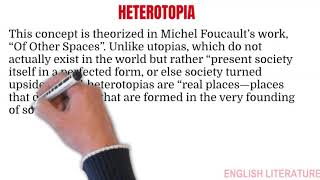 HETEROTOPIA  Michel Foucault [upl. by Hajile]