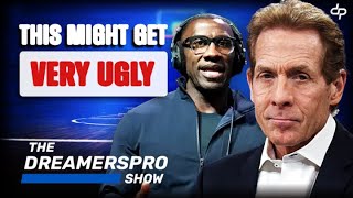 Skip Bayless Calls Shannon Sharpe A Stalker Of Lebron James In His New Explosive Interview [upl. by Anyzratak]