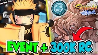 300K RELLcoins Code  Free UGC Do This Now In Shindo Life Newest Event Update [upl. by Welsh]