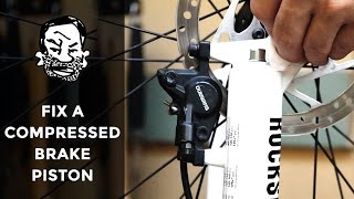 Oops Fix most hydraulic disc brakes [upl. by Ayotahc]