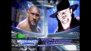 Story of Batista vs The Undertaker  WrestleMania 23 [upl. by Anelrac]