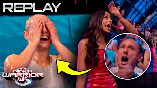 Rochelle Humes is SHOCKED By This SPLASH 😱  Ninja Warrior UK [upl. by Iba]