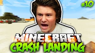 NEEEE  Minecraft Crash Landing 10 mit Dner [upl. by Nerej955]