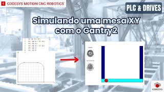 Simulando uma mesa XY com o Gantry2 [upl. by Danika647]