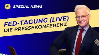 FEDPressekonferenz  FED SENKT ZINSEN UM 25 BASISPUNKTE [upl. by Anaeed]