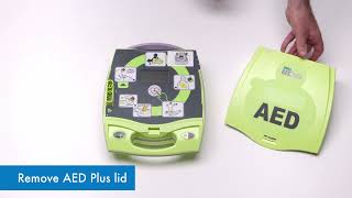 ZOLL® AED Plus® AED Setup Video United States [upl. by Idroj]