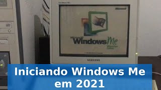 Computador antigo iniciando Windows Me em 2021 [upl. by Aivyls]