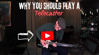 WHY the thinline TELECASTER is the best electric guitar [upl. by Allenrac842]