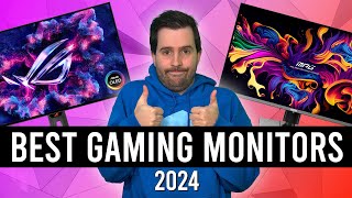 Best Gaming Monitors of 2024 1440p 4K Ultrawide 1080p HDR and Value Picks  November Update [upl. by Wanids]