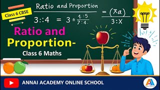 Master Ratio and Proportion  Class 6 Maths Made Easy Annai Academy [upl. by Adnahc]