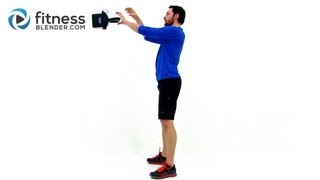 Kettlebell Til You Drop  40 Minute Killer Total Body Kettlebell Workout Routine [upl. by Wearing597]