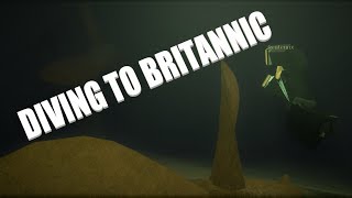 Diving To Britannic  Roblox [upl. by Bartle]