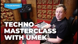 Techno Masterclass in Logic Pro X w UMEK  Toolroom Acadamy amp FaderPro [upl. by Llemaj59]