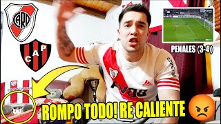 River Plate vs Patronato 34 😡 Reacción Hincha de RIVER Re Caliente 😡 Copa Argentina ROMPO TODO [upl. by Eilitan46]