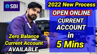 Open SBI Current Account in 5 Mins  Digital CA Opening Process 2022 🔥 Full Guide By Ex SBI Officer [upl. by Linad]