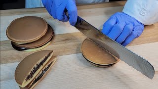 EASY Chocolate Filled Dorayaki Recipe [upl. by Anaes]