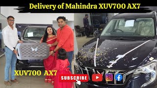 Taking Delivery of Mahindra XUV 700 AX7 2024  Cinematic Intro Walkaround  Finally wo din aa gaya [upl. by Mehitable]