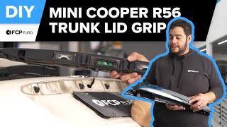 MINI R56 Trunk Lid Grip Replacement DIY 20072015 MINI Cooper Cooper S JCW [upl. by Borroff934]