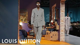 Mens FallWinter 2023 Show with Live Performance by Rosalía  LOUIS VUITTON [upl. by Silevi]