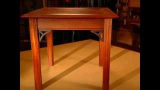 WoodWorks TV Chippendale Side Table  Preview episode 101 [upl. by Roxi]