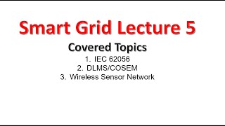 Smart grid Technology Lect 5 [upl. by Sivartal554]