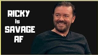 Ricky Gervais Funniest Moments [upl. by Alenoel679]