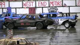 FORKS WASHINGTON 4TH OF JULY DEMOLITION DERBY 1080P  WELDED CARS QUALIFYING ROUND 2 [upl. by Chamkis816]