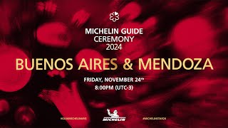 Discover the First MICHELIN Guide restaurant selection in Buenos Aires and Mendoza for 2024 [upl. by Hovey]