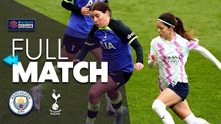 ⏪ Full Match Replay Manchester City v Tottenham Hotspur Rewind 202223  Barclays WSL [upl. by Aili894]