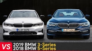 2019 BMW 3 Series G20 Vs 5 Series G30 ► Design amp Dimensions [upl. by Frye]