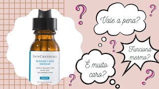 RESENHA SkinCeuticals Blemish  Age Defense  Faz milagre  Vivian Marian [upl. by Rimidalv]