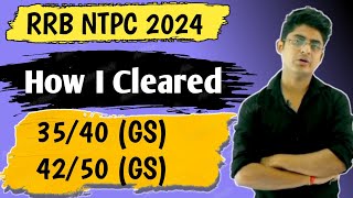 How I Cleared RRB NTPC  GK Strategy for rrb ntpc 2024  RRB NTPC 2024 Preparation rrb ntpc 2024 gs [upl. by Revlys]