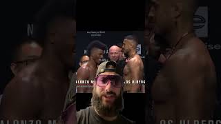 Carlos Ulberg 265 VS Alonzo Menifield 215 Ulberg by KO 110 ufc mma shorts [upl. by Nolyat]