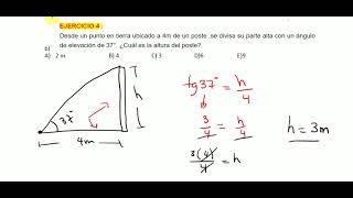 ÁNGULOS DE ELEVACIÓN Y DEPRESIÓN [upl. by Neyr84]