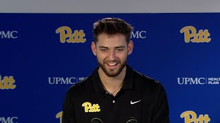 Pitt Football  Postgame vs Boston College  Nate Yarnell  11162023 [upl. by Samled]