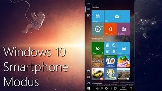 Windows 10 Redstone 3 CShell  Erster Eindruck vom Smartphone Modus und Project NEON [upl. by Ellsworth]