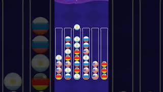 Sort country flag ball special level solution games ballsortpuzzlecolorsortinggames [upl. by Meriel]