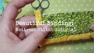 Mattress Stitch or Ladder Stitch Tutorial [upl. by Ielarol]