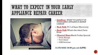 What to expect in your early appliance repair career [upl. by Aleakam209]