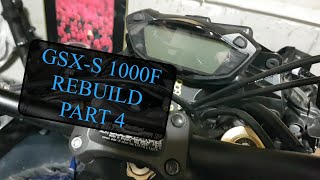 Suzuki GSXS 1000F  Rebuild Part 4 [upl. by Trueman735]