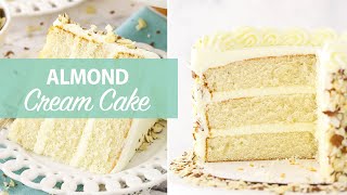 Almond Cream Cake [upl. by Notyap]