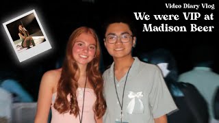 madison beer vlog  24 concerts  ItsMeCamp [upl. by Nael]