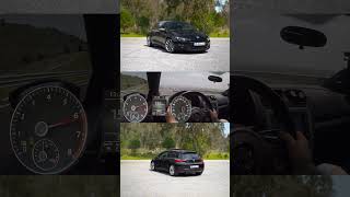 210 HP VW Scirocco Stage 1  100200 kmh Acceleration  14 TSi DSG [upl. by Ylahtan]