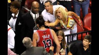 Damon Bruce on the fan who flipped off Joakim Noah Internet tough guys and Miami Heat bandwagoners [upl. by Canon453]