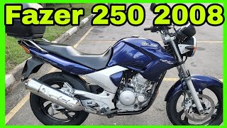 Vale a pena comprar uma Yamaha Fazer 250 2008 em pleno 2023 fazer250 [upl. by Eenej]