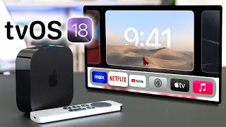 Apple tvOS 18  New Features amp Changes [upl. by Tessy409]