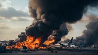 Just happened The largest US oil base was destroyed by a Russian MIG29SM plane see what [upl. by Abil211]