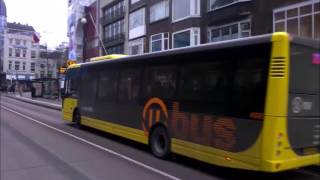 Bussen  Treinen en Trams in Utrecht 09022017 [upl. by Eidorb]